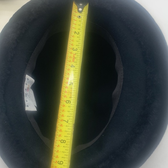 Betmar Vintage Black Wool Hat HT4367 - Picture 9 of 9